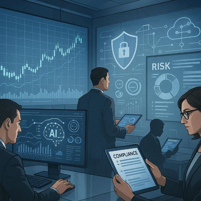 modern trading floor